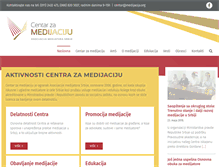 Tablet Screenshot of medijacija.org